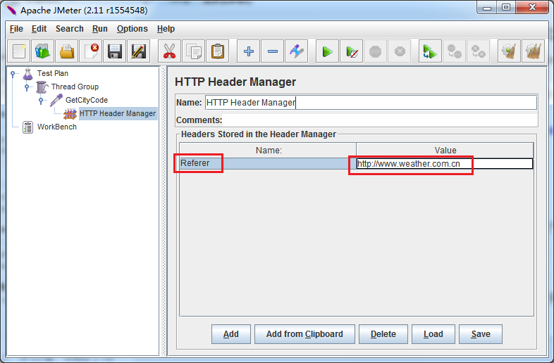 Junit-HTTP-Head-Manager-Referer