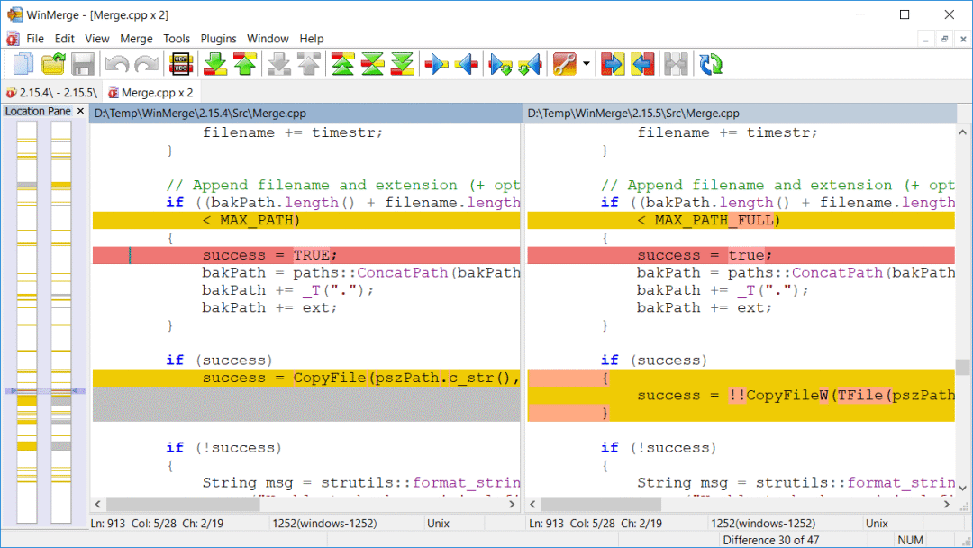 WinMerge