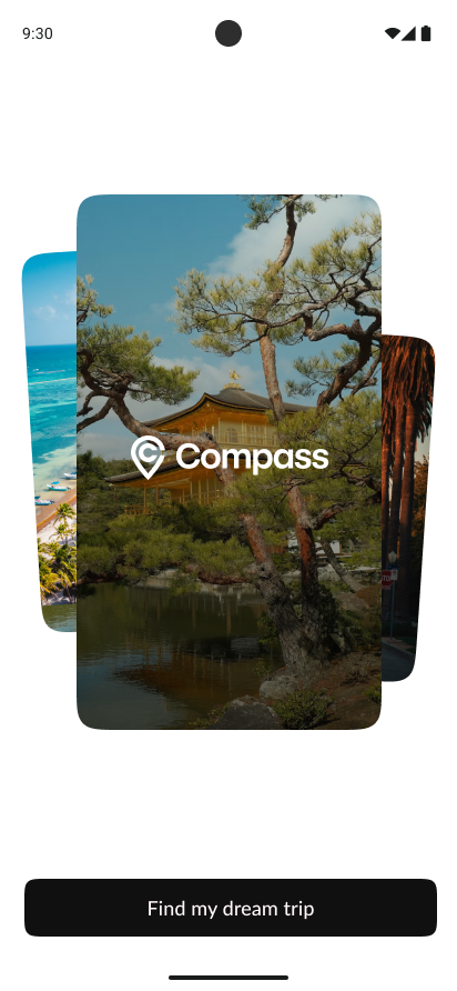 compass app splash screen