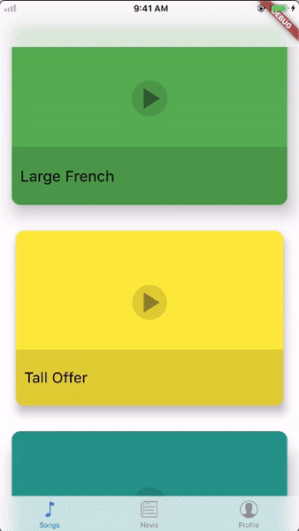 App's platform toggling preview