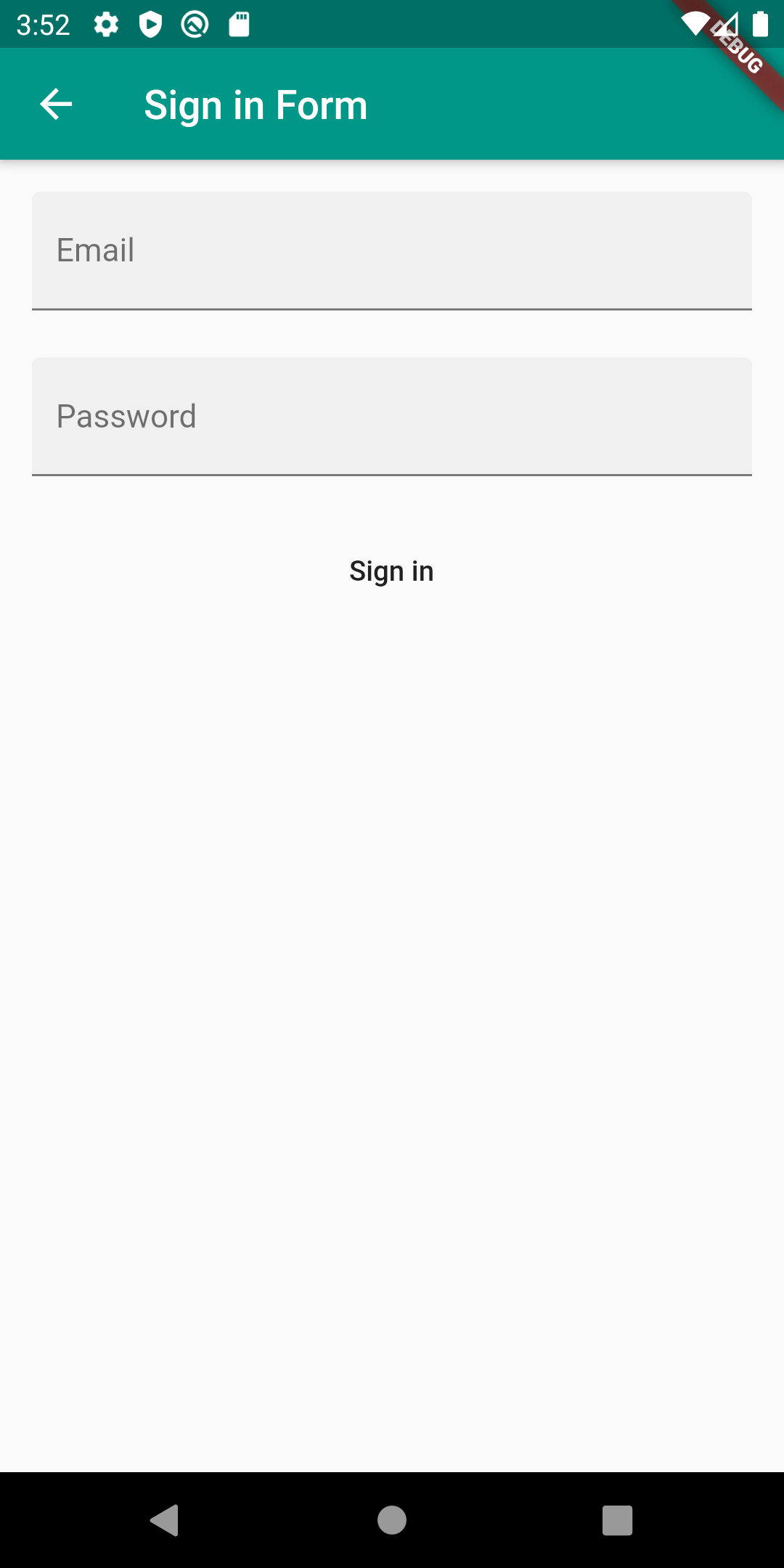 Form App screenshot