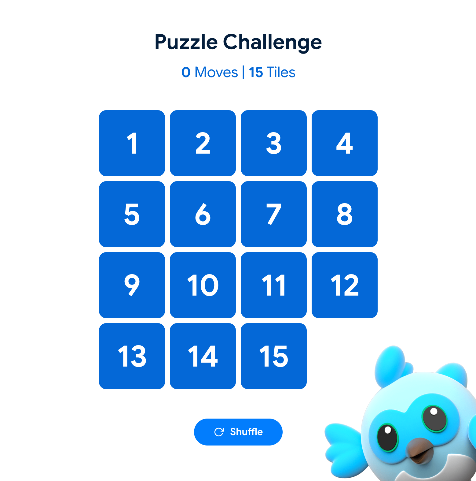 Slide Puzzle screenshot